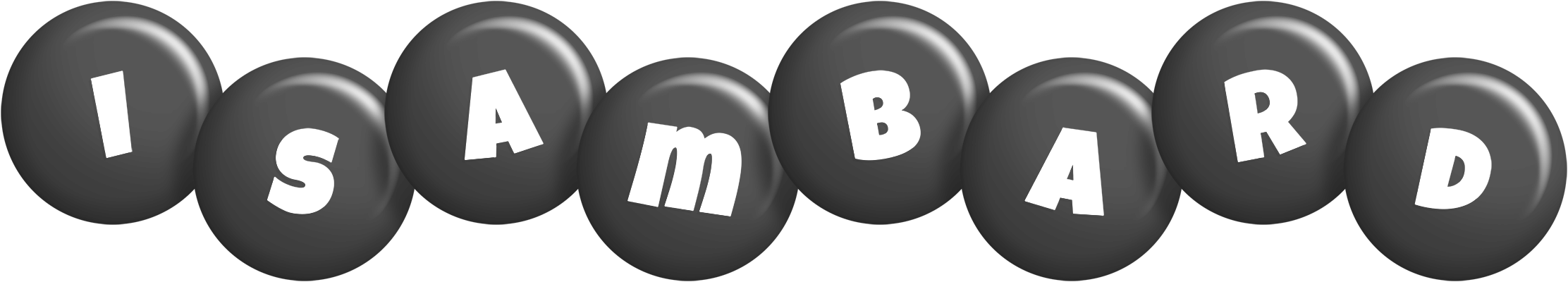 Isambard candy-black logo