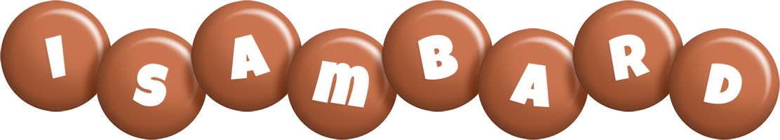 Isambard candy-brown logo