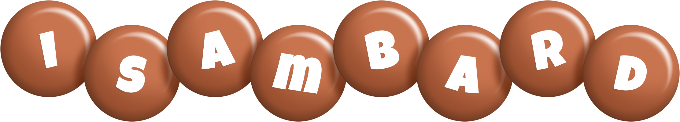 Isambard candy-brown logo