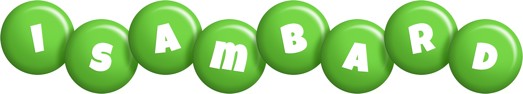 Isambard candy-green logo