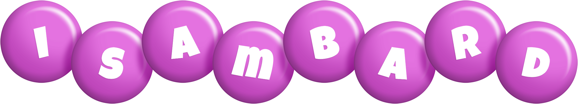 Isambard candy-purple logo