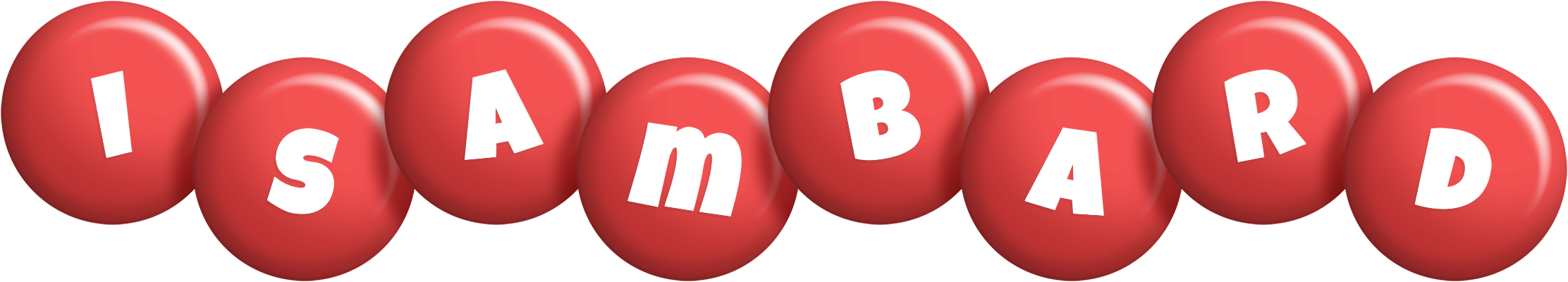 Isambard candy-red logo