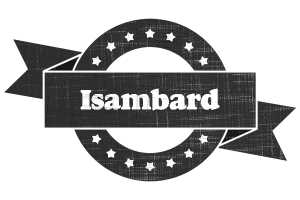 Isambard grunge logo