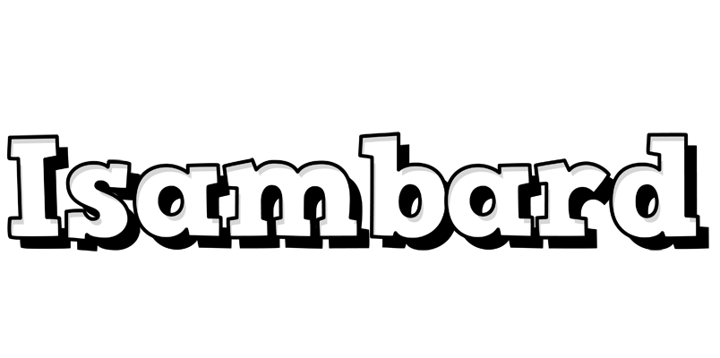 Isambard snowing logo