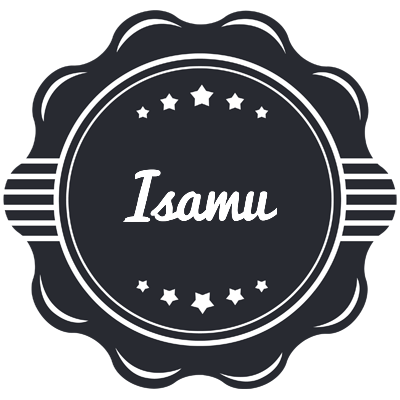 Isamu badge logo