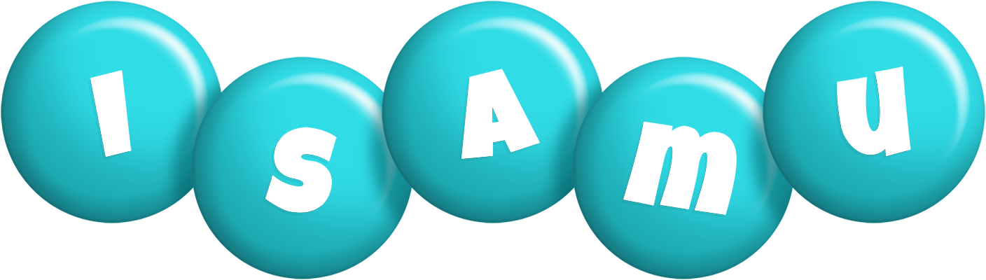 Isamu candy-azur logo