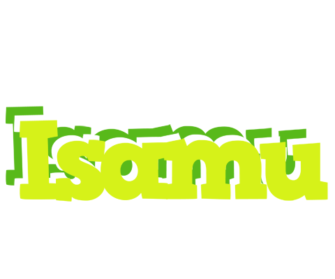 Isamu citrus logo