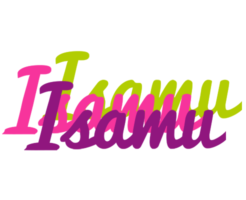 Isamu flowers logo