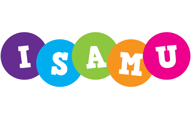 Isamu happy logo