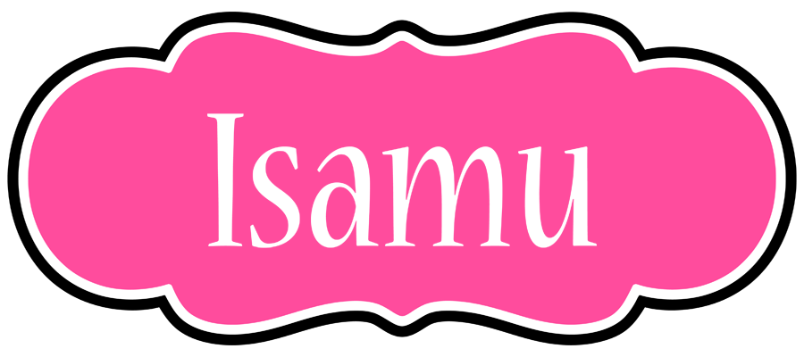 Isamu invitation logo