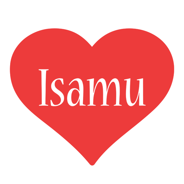 Isamu love logo