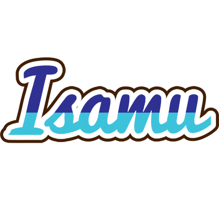Isamu raining logo