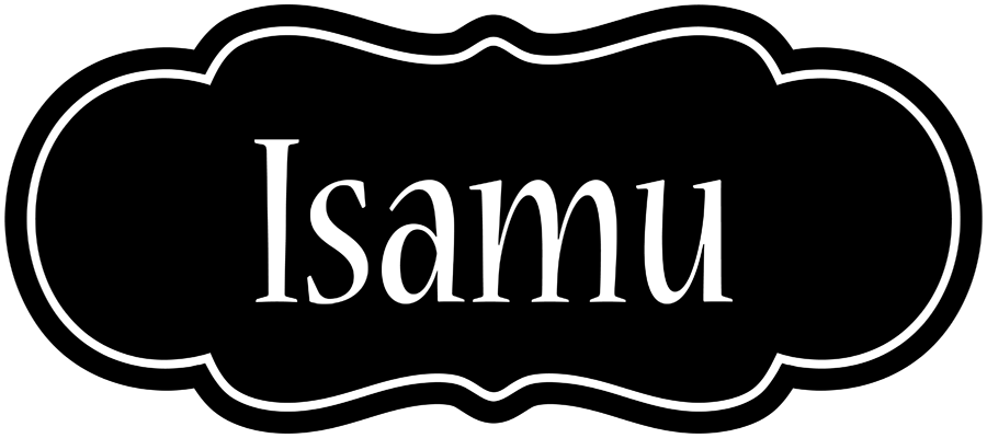 Isamu welcome logo