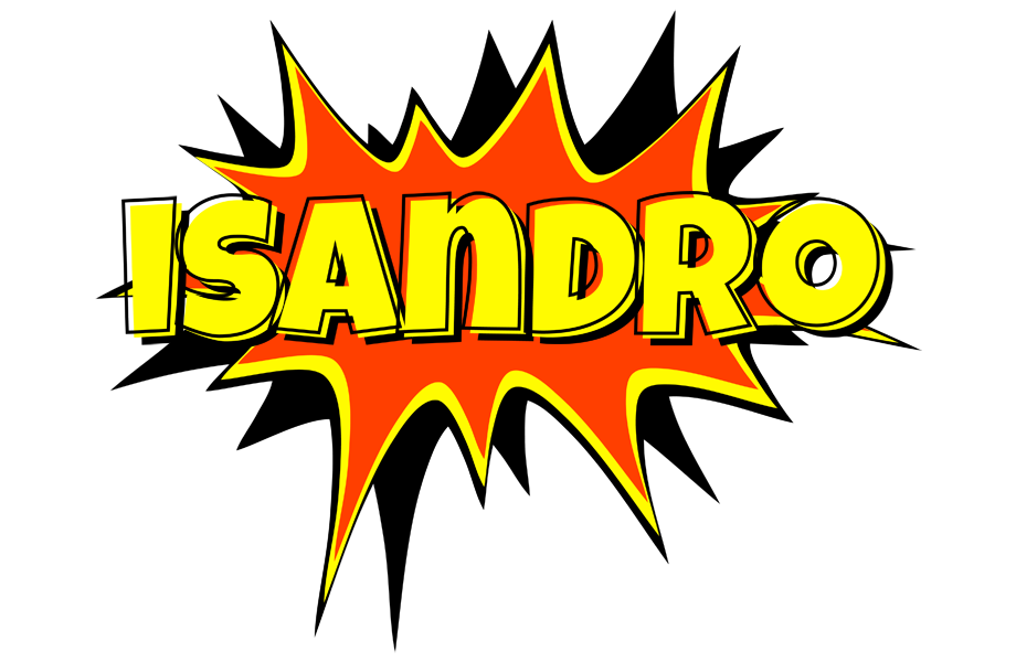 Isandro bazinga logo