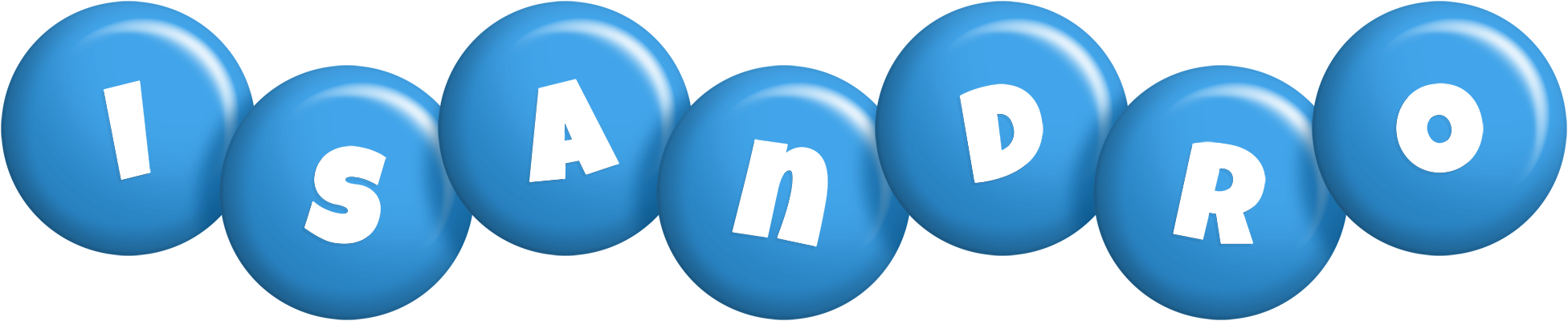 Isandro candy-blue logo