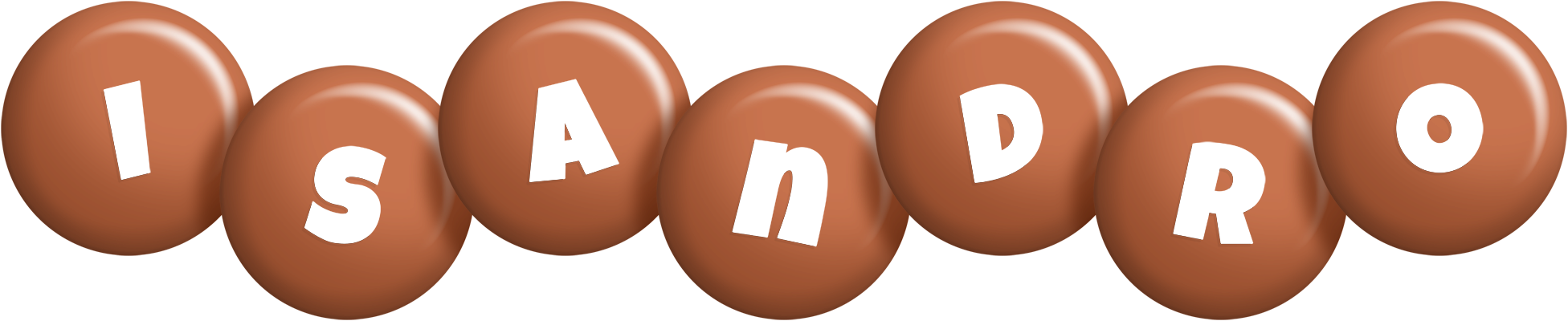 Isandro candy-brown logo