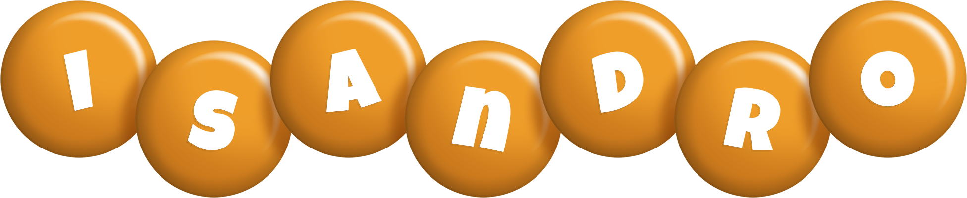 Isandro candy-orange logo