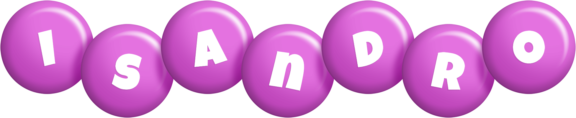 Isandro candy-purple logo