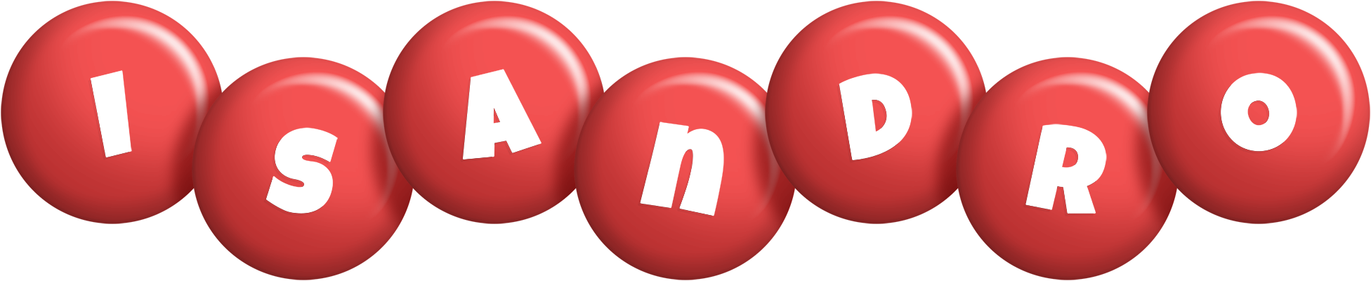 Isandro candy-red logo