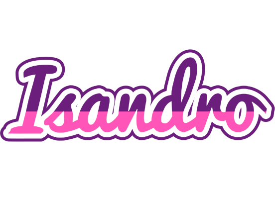 Isandro cheerful logo
