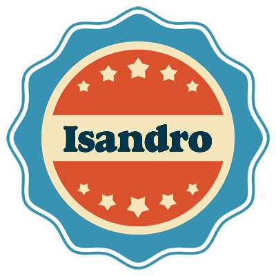 Isandro labels logo