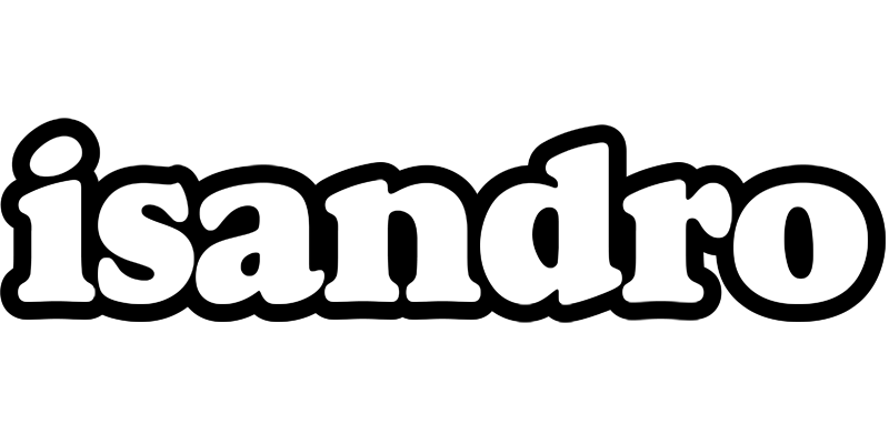 Isandro panda logo