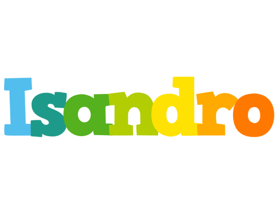 Isandro rainbows logo