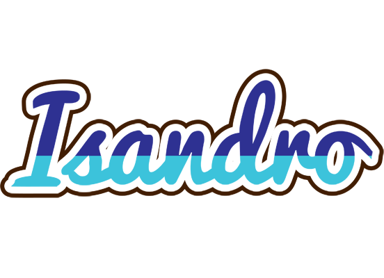 Isandro raining logo