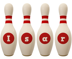 Isar bowling-pin logo