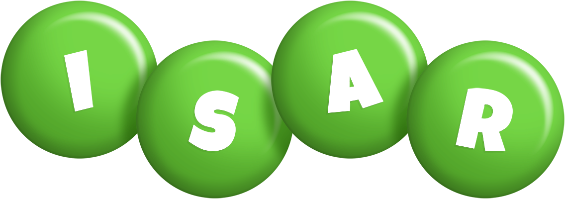 Isar candy-green logo