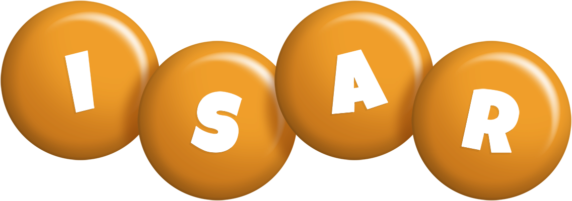 Isar candy-orange logo