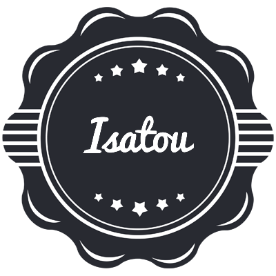 Isatou badge logo