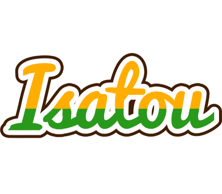 Isatou banana logo