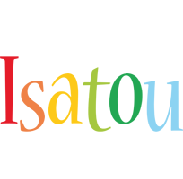 Isatou birthday logo