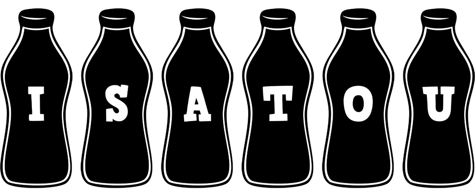 Isatou bottle logo
