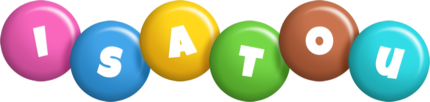 Isatou candy logo