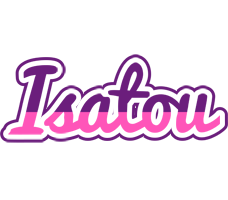 Isatou cheerful logo