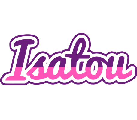 Isatou cheerful logo