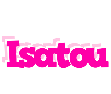 Isatou dancing logo
