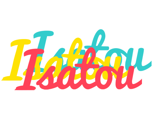 Isatou disco logo