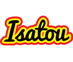 Isatou flaming logo