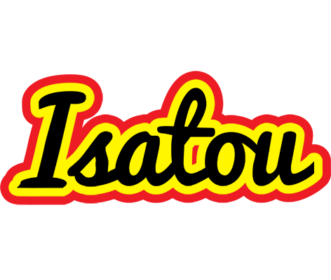 Isatou flaming logo