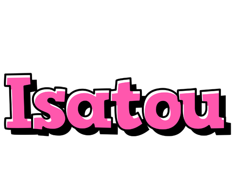 Isatou girlish logo