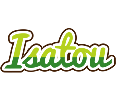 Isatou golfing logo