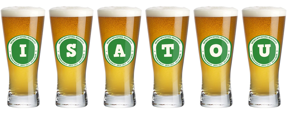 Isatou lager logo