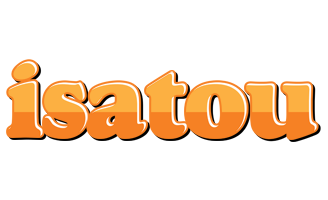 Isatou orange logo