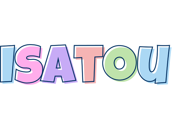Isatou pastel logo