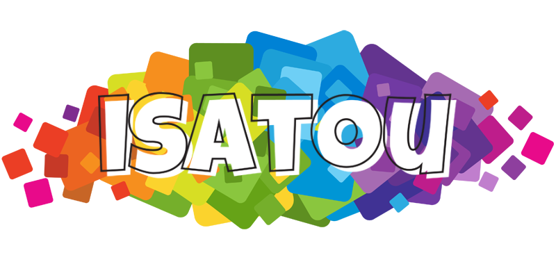 Isatou pixels logo