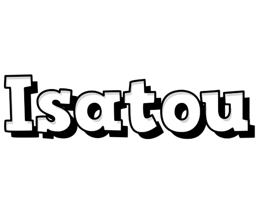 Isatou snowing logo