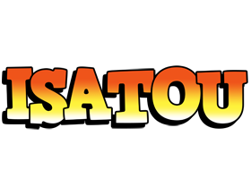 Isatou sunset logo